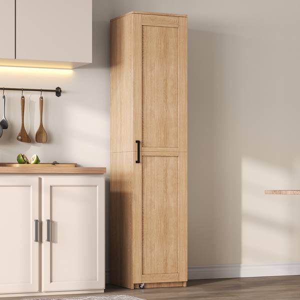 Küchenschrank CHAN285 Ⅵ Braun - Holzwerkstoff - 40 x 183 x 40 cm