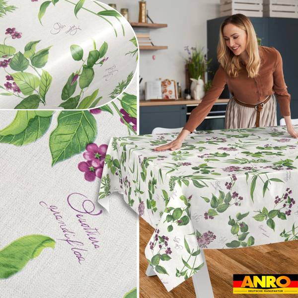 Wachstuchtischdecke Lavendel E 140 x 140 cm