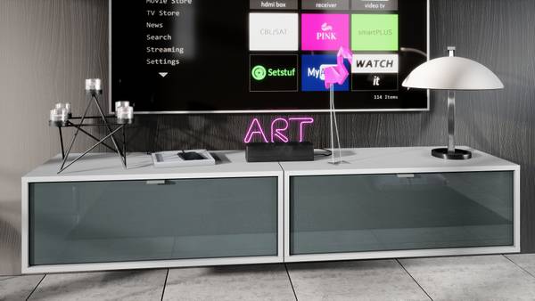 Lowboard Lana 800 2erSet Hochglanz Grau - Weiß