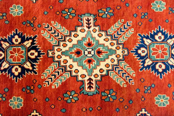 Orientteppich Läufer Oriental Rot - Wolle - 88 x 1 x 296 cm