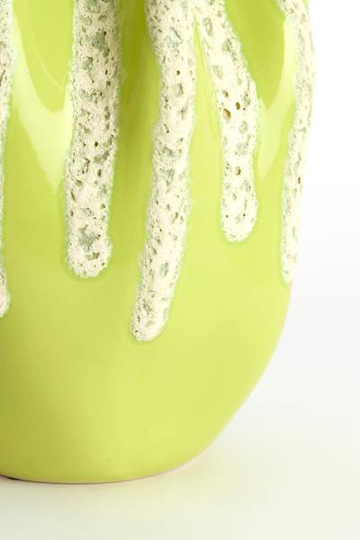 Vase CHIERI Grün - 25 x 38 x 25 cm