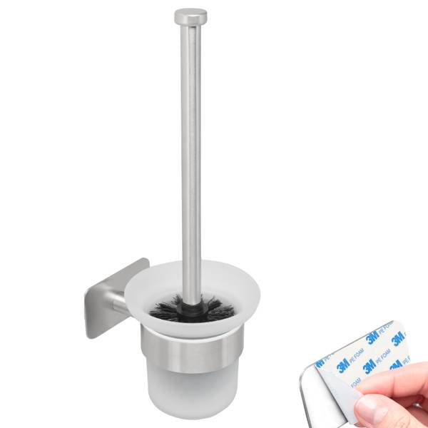 WC Garnitur Piazza Tape 94035 Silber - Metall - 11 x 36 x 14 cm