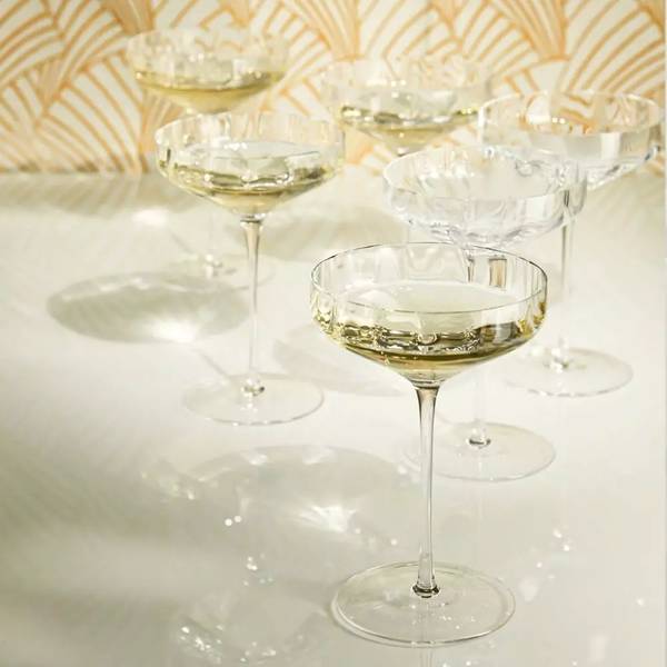 Sektgläser Celebration (Set 4) Kristallglas - 13 x 19 x 13 cm