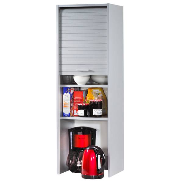 Küchenschrank COOK Aluminium - 40 x 124 x 35 cm