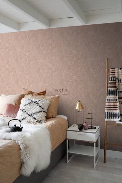 Tapete 139432 Pink - Fleece - 53 x 1005 x 53 cm