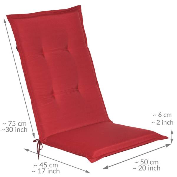 Hochlehner Auflage Loft HL Rot