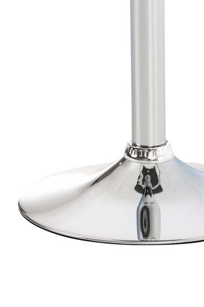 Barhocker Hoover Hellgrau - Silber
