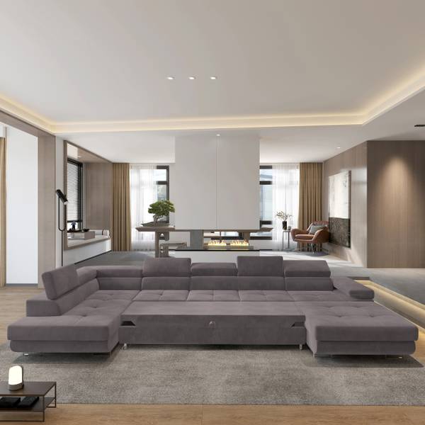 Ecksofa TORIVA Flieder