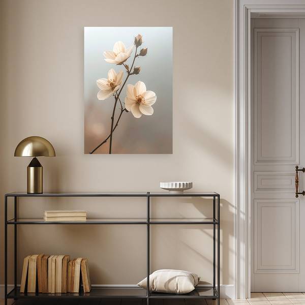 Wandbild Blumen 40 x 60 cm