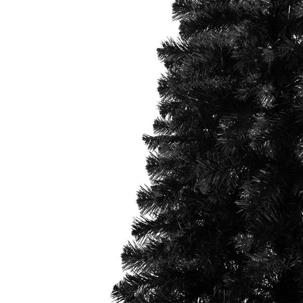 Künstlicher Christbaum CT0235 Schwarz - PVC - 90 x 180 x 90 cm