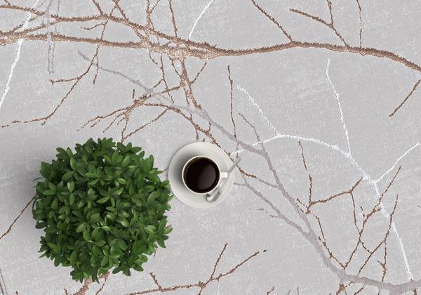 Laagpolig Tapijt Mila C grijs - 140 x 200 cm