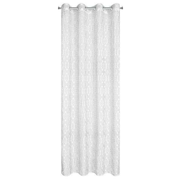 Vorhang IGA Weiß - Textil - 140 x 250 x 1 cm