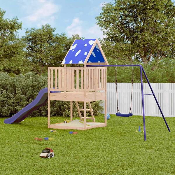 Spielturm 3037959 Braun - Kiefer - 235 x 228 x 494 cm