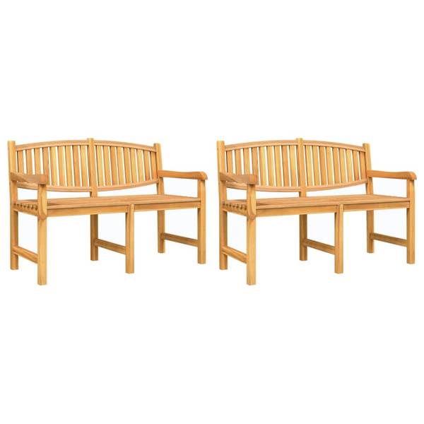 Garten Essgruppe 3029217-3 (5-teilig) Braun - Teakholz - 180 x 77 x 90 cm