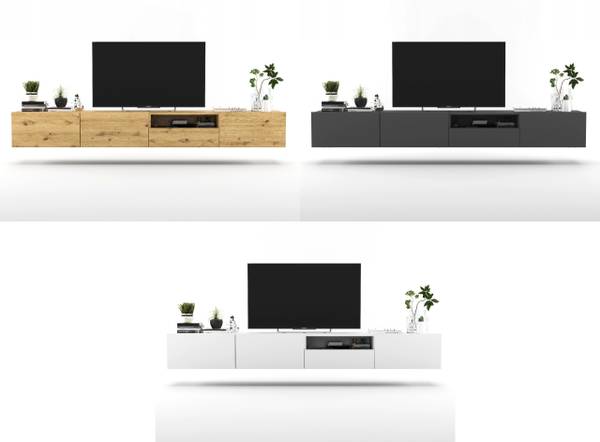 Tv-Lowboard ENJOY Grau