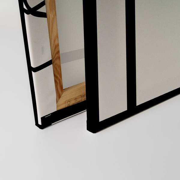 Leinwandbild HOME 80 x 120 cm