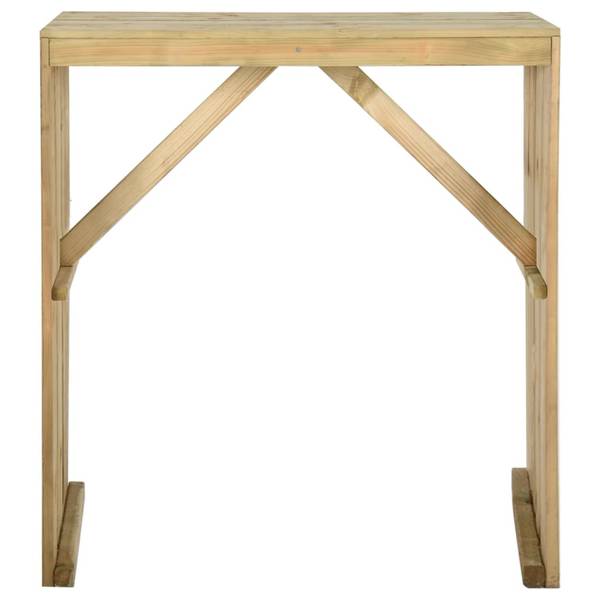 Garten Bar Set (5-teilig) 3096634 Braun - Kiefer - 60 x 110 x 100 cm