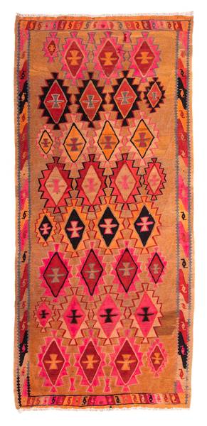 Orientteppich Läufer Oriental Wolle - 145 x 1 x 308 cm