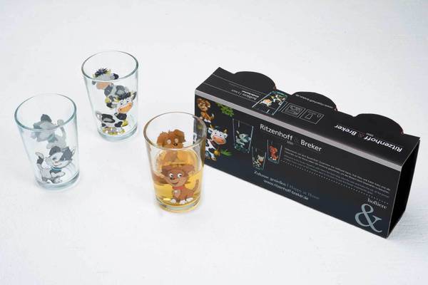 Kindergläser Hoftiere 24er Set kaufen
