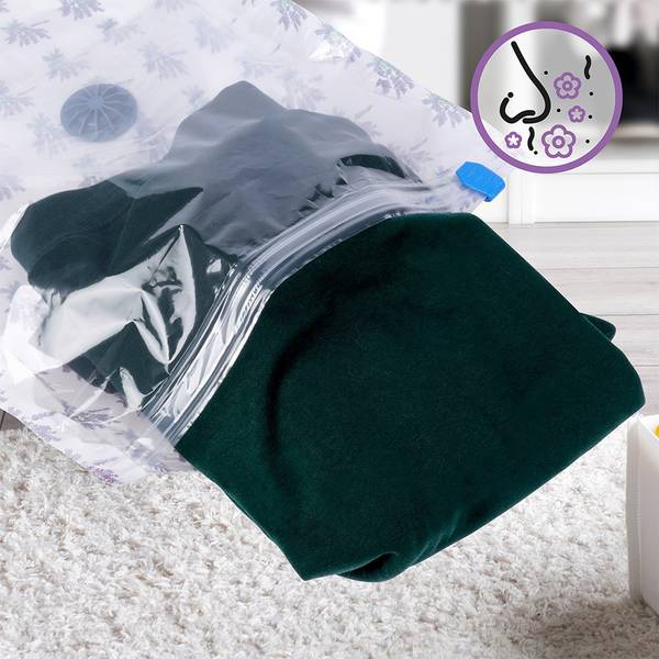 Vakuumbeutel 6er Set SET566 Weiß - Kunststoff - 70 x 2 x 100 cm