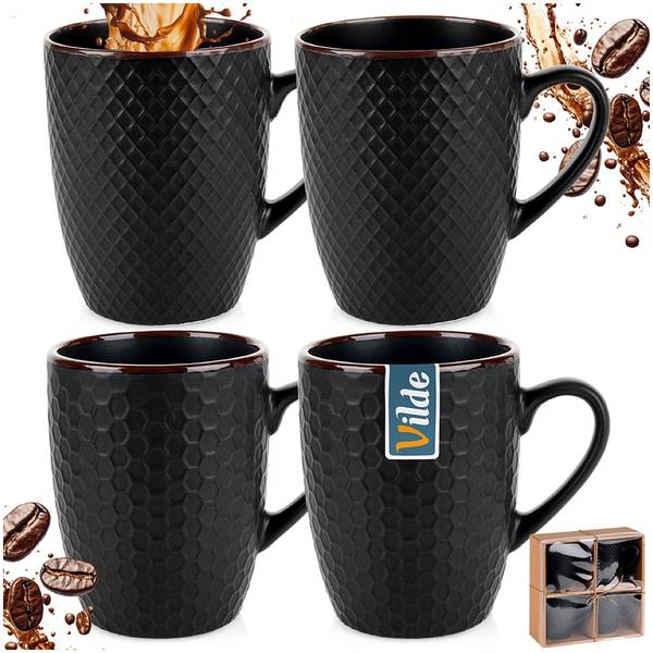 Becher 4er Set 139673 Schwarz