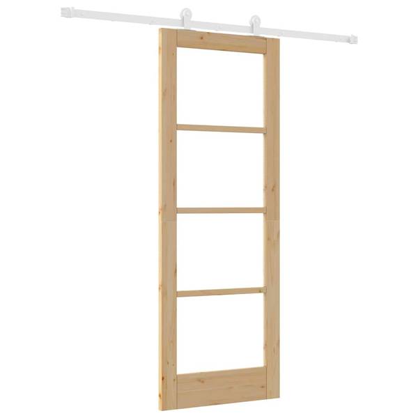 Schiebetür 3045041-1 Holz - Weiß - Breite: 73 cm