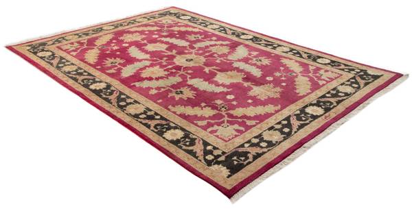 Vloerkleed Ziegler LXIII rood - wol - 160 x 1 x 221 cm