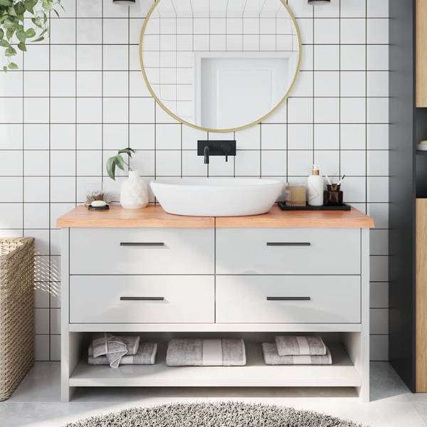 Waschtischplatte 3028687-6 50 x 4 x 140 cm