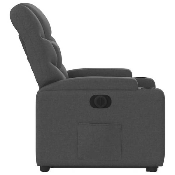 Fauteuil inclinable levage 3032386-3 Gris foncé - Gris
