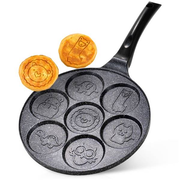 Spiegeleipfanne 199086 Schwarz - Metall - 26 x 6 x 46 cm
