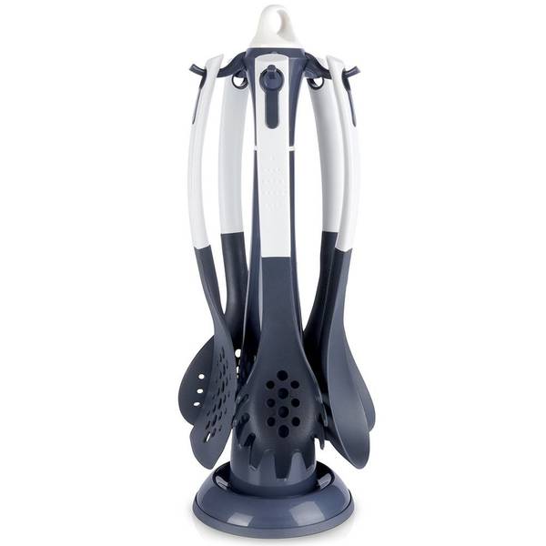 Küchenhelfer Set 5-tlg. 259245 Grau - Kunststoff - 20 x 40 x 20 cm