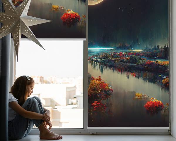 Rollo LUNAFLUVI 60 x 140 cm