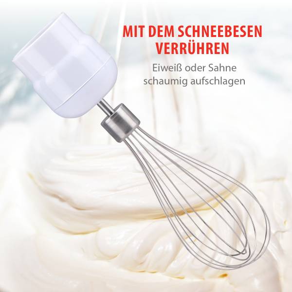 Stabmixer MEALST481009 Weiß - Kunststoff - 6 x 36 x 6 cm