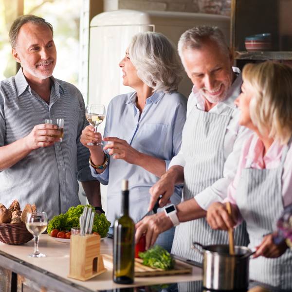 Unbestückter Messerblock aus Bambus Braun - Bambus - 11 x 21 x 22 cm