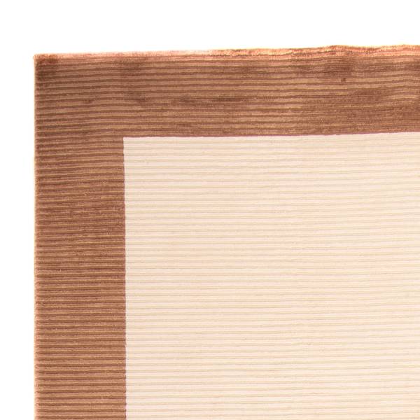 Handgewebt Viskose Beige - Viskose - 201 x 2 x 275 cm