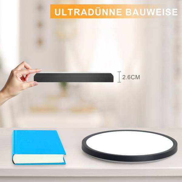 Plafonnier LED Malinowski Noir