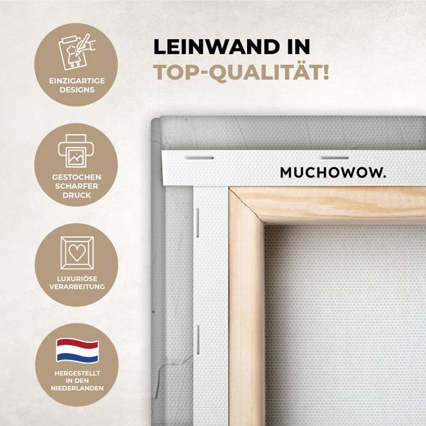 LEINWANDBILD Moderne 90 x 90 cm