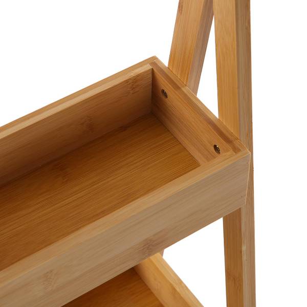 Badezimmerregal Karlstad Braun - Holzverbundwerkstoff - 30 x 78 x 25 cm