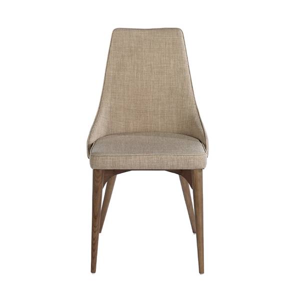 Stuhl 4032 Beige - Braun - Mischgewebe - Strukturstoff - Flachgewebe - Webstoff - 50 x 91 x 60 cm