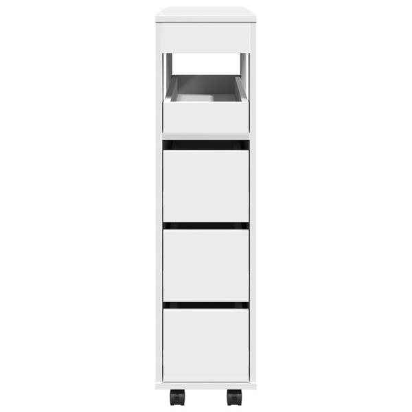 Meuble de salle de bain étroit 3043024 Blanc
