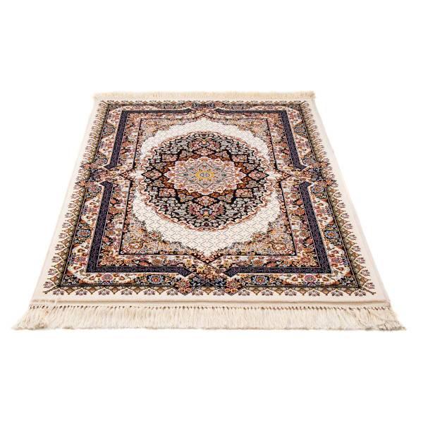 Orientteppich Erfan Beige - Naturfaser - 100 x 1 x 150 cm