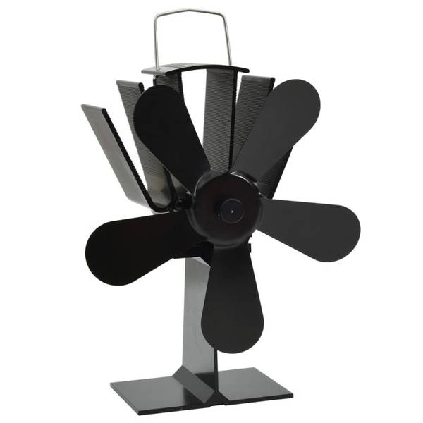 Ofenventilator 3002672 Schwarz - Aluminium - 11 x 22 x 16 cm