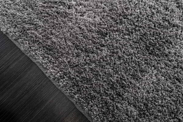 Teppich CLOUD 9 Grau - Baumwollstoff - Polyester - Wolle - 350 x 240 cm