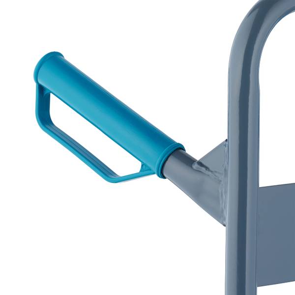 Treppensackkarre 200 kg Schwarz - Blau - Grau - Stahl - 49 x 113 x 66 cm