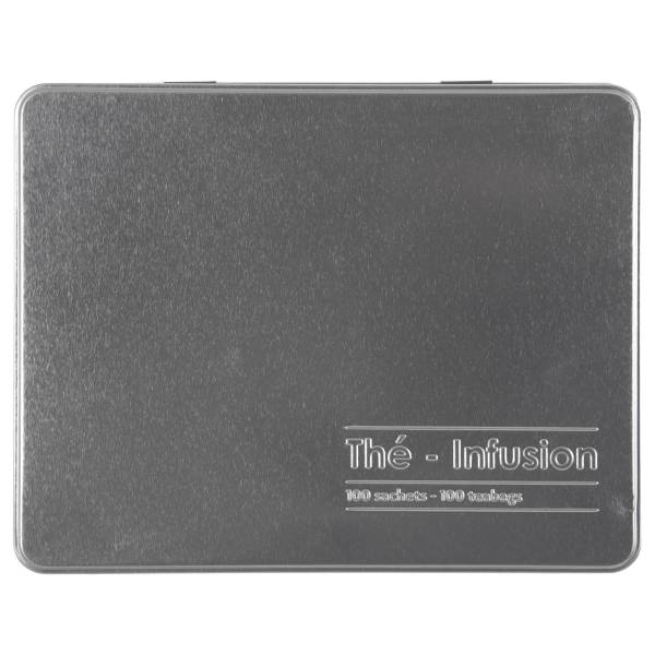 Teebox 100 Beutel BLACK EDITION Schwarz