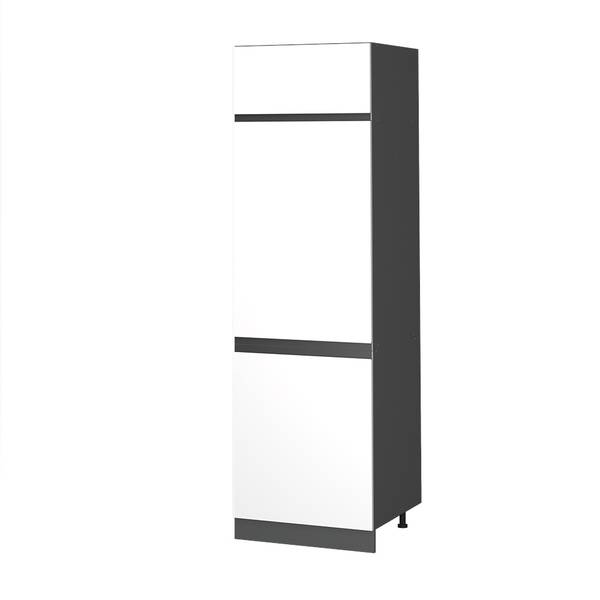 Kühlumbauschrank R-Line 39751 Anthrazit - Weiß