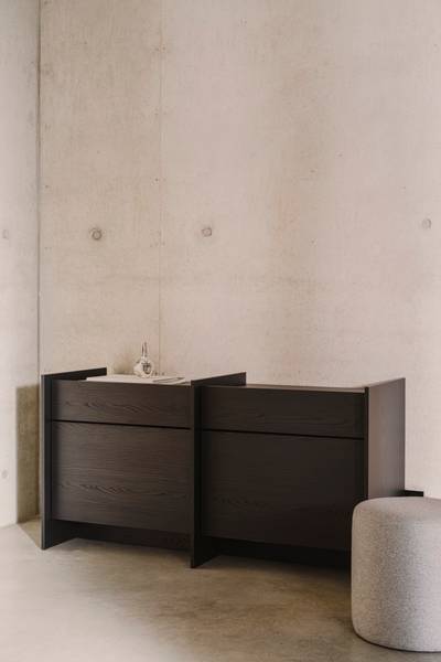 Sideboard HIDO Schwarz