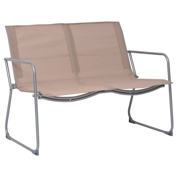 Ensemble de jardin 44354 (lot de 4) Gris - Polyester - Acier - 45 x 38 x 90 cm