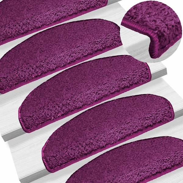 Trapmat 3005123-3 Set van 20 violet