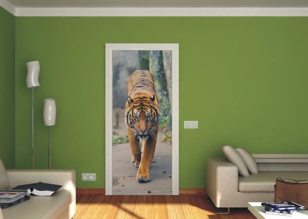 affiche chat Polaire - 90 x 202 x 202 cm